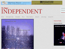 Tablet Screenshot of biggarindependent.ca